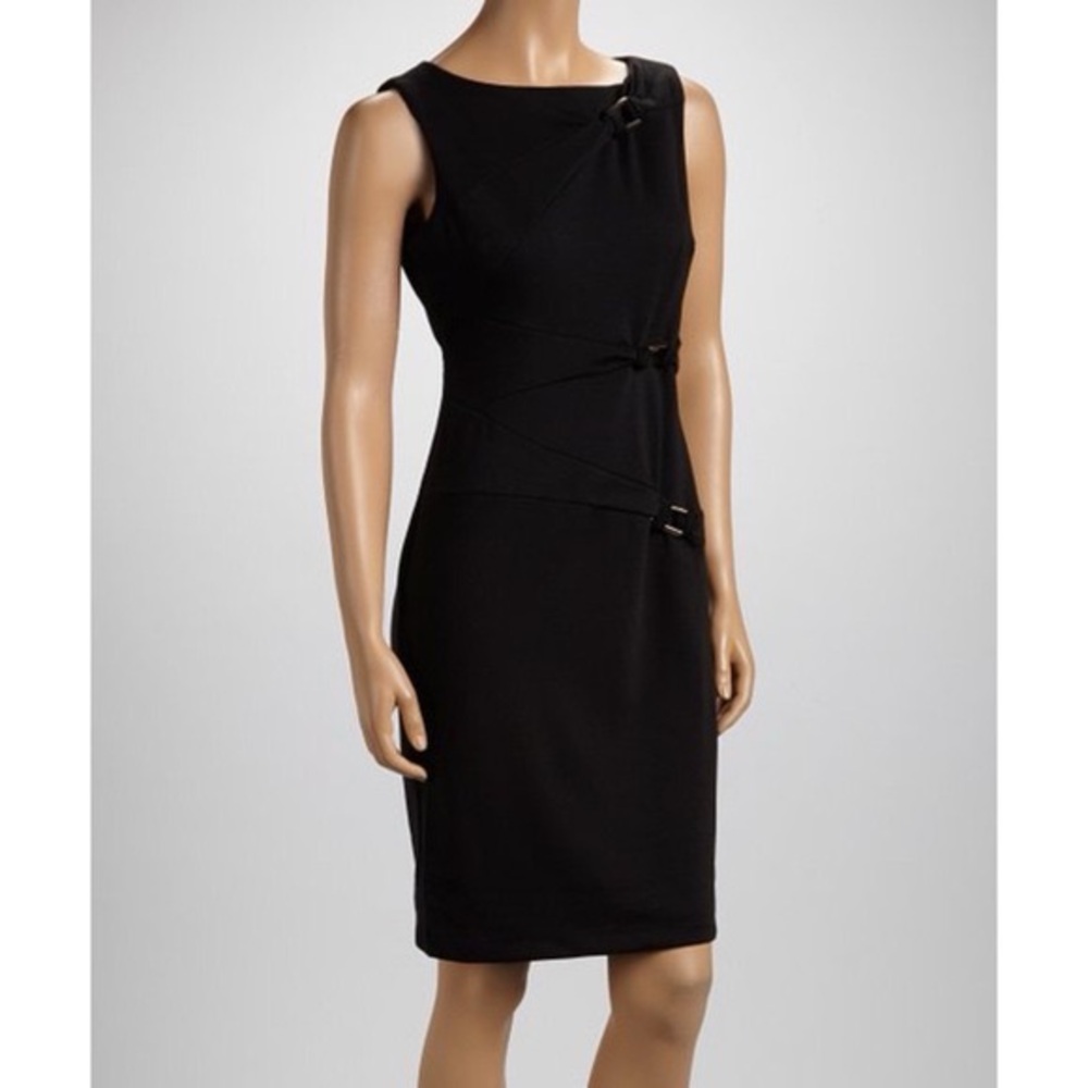 Vintage Caché body contouring cocktail dress